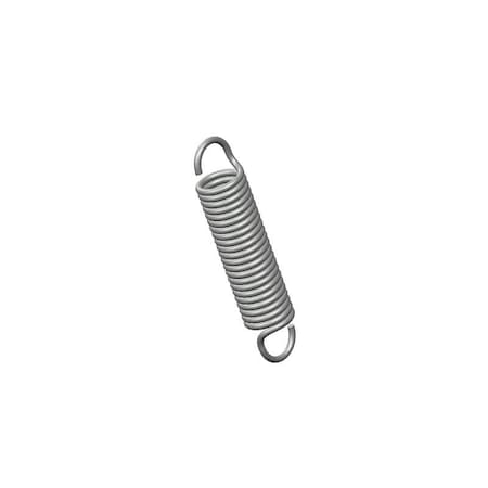 Extension Spring, O= .750, L= 3.75, W=.1055 C-191 R